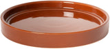 Bloempot - olijfgroen/bruin -15 cm